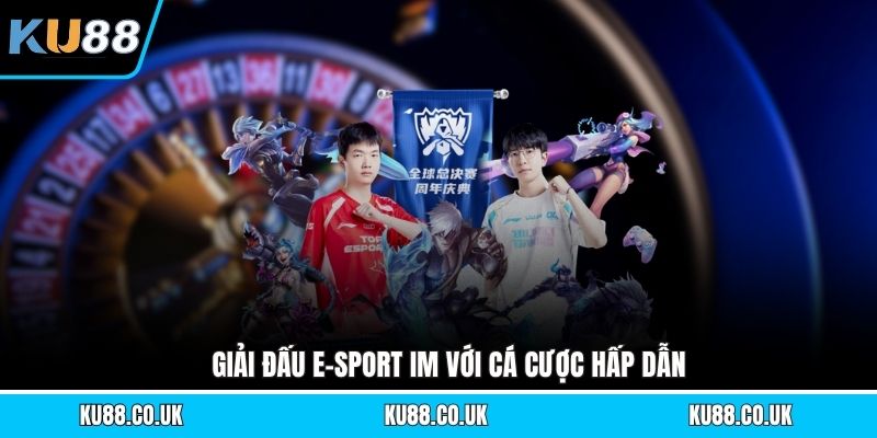 Giải đấu e-sport IM với cá cược hấp dẫn
