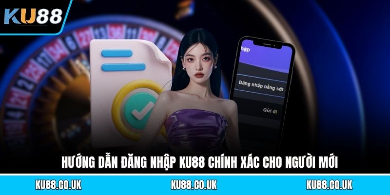 Hướng dẫn đăng nhập KU88 chính xác cho người mới